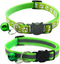 2 Pack Cat Collars Quick Release Reflective Kitten Collar by Unknown