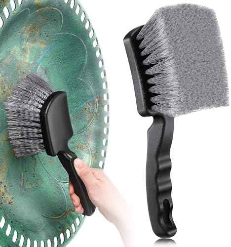 Brush for Bird Baths, Bird Bath Cleaner with Ergonomic Handle and PVC