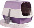 Large Covered Litter Box With Lid by CkuionMAX