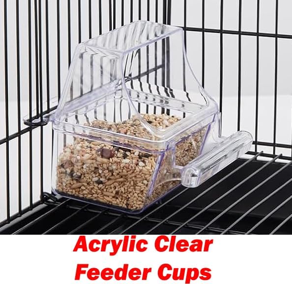 38-Inch Double Roof Top Large Flight Bird Cage - Image 5