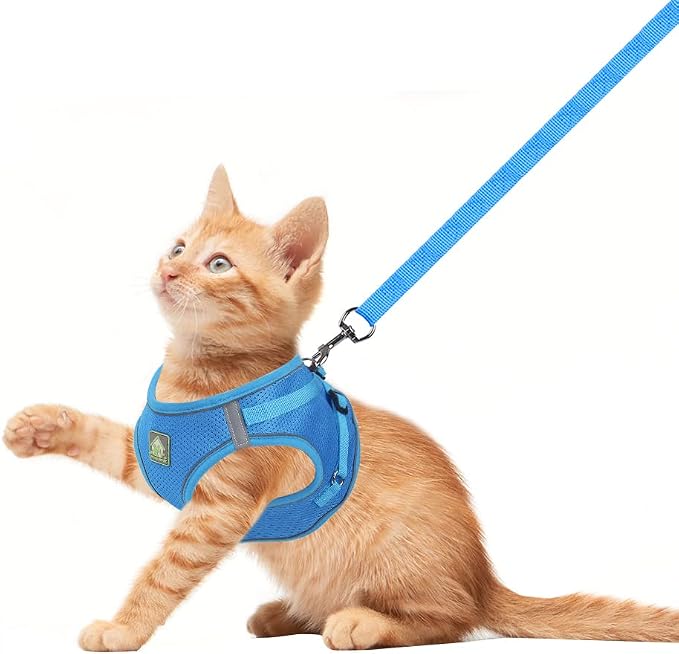 FEimaX Dog Harness and Leash Set, No Pull Breathable Soft Mesh Puppy Vest - Image 2