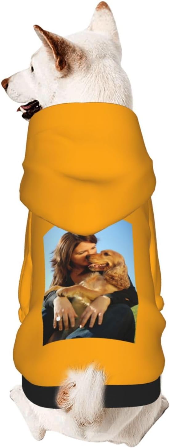 Custom Dog Hoodie Add Your Design Soft & Warm Personalized Photo Text Logo Name - Image 4