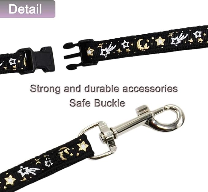 Cat Harness and Leash Set for Outdoor Walking Escape Proof Adjustable Soft - Image 4