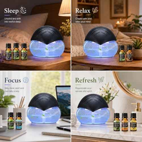 Water Based Air Purifier and Humidifier for Home, Rainbow Air Washer
