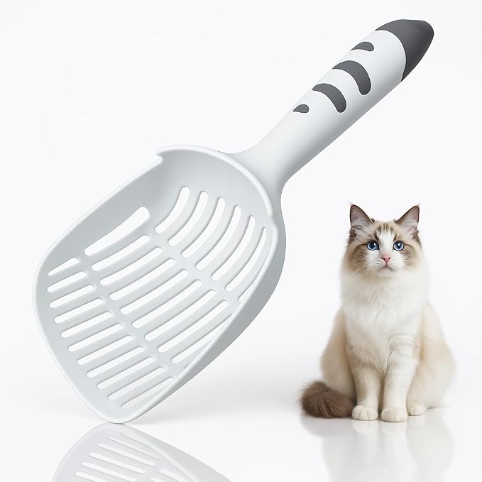 Cat Litter Scoop, Kitty Litter Scoop, Cat and Dog Poop Collector, 3-Layer Mesh by Unknown