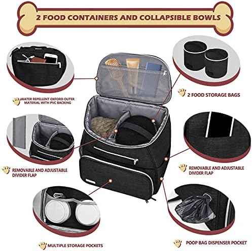 BAGLHER丨Dog Travel Bag Backpack, Airline Approved Pet Supplies