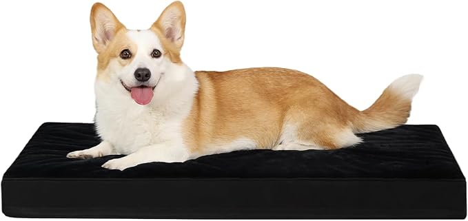 KSIIA Orthopedic Dog Bed Crate Waterproof Pet Mats by KSIIAPetProducts