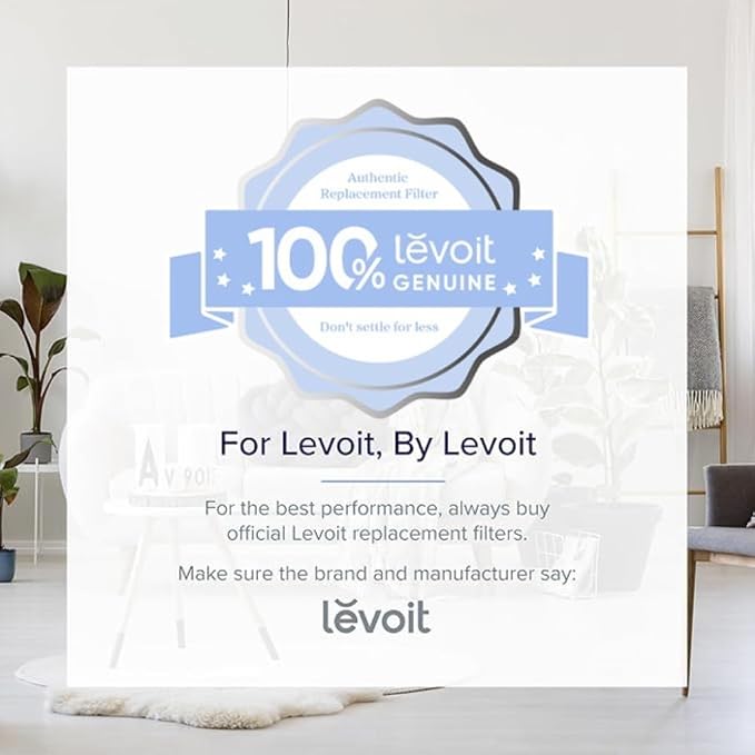 LEVOIT Sprout Air Purifier Genuine Replacement Filter, 3 layer HEPA Filter - Image 6
