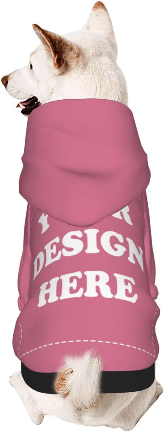 Personalized Chihuahua Dog Hoodie, Custom Pet Warm Sweatshirt Costume by KMITBPN