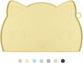 Coomazy Cat Food Mat, Thicker Dog Feeding Mat by Coomazy