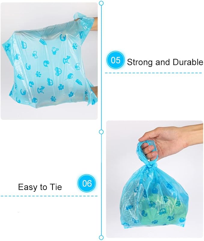 Odor Sealing Cat Litter Poop Clump Pick-Up Bags - Image 4