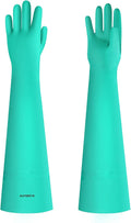 Aquarium Gloves for Fish Tank Maintenance, Shoulder Length Waterproof Long by Unknown