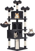 Yaheetech 76.5in Multi-Level Large Cat Tree, Big Cat Tower by Yaheetech
