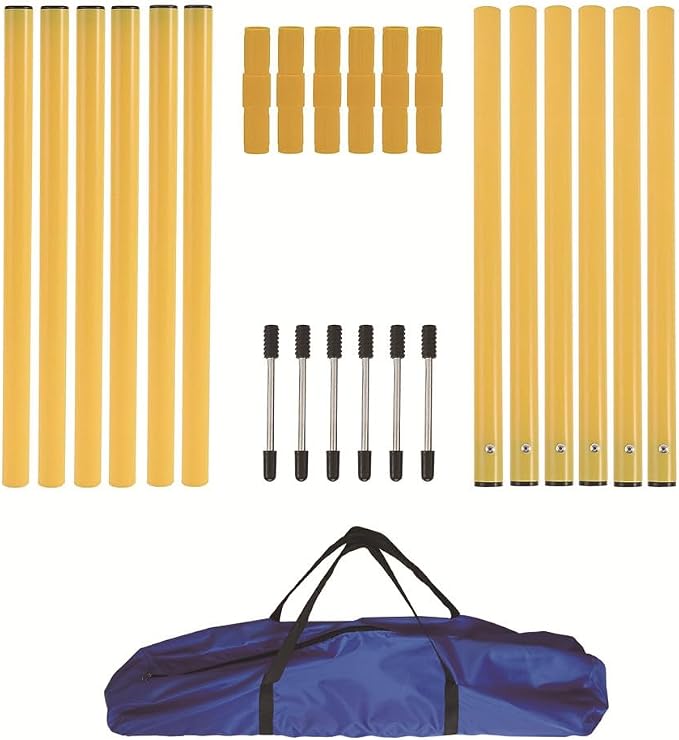 Dog Agility Equipment, Agility Poles, Dog Jumps, Outdoor Obstacle Course by Unknown