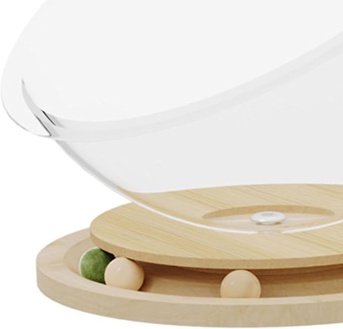 Space Capsule Cat Transparnt Cat House Set - Image 3