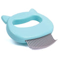 Leo's Paw The Original Pet Hair Removal Massaging Shell Comb Soft Deshedding by LeosPaw