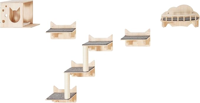 VEVOR Wall Mounted Cat Shelves and Perches - Image 9