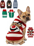 Dog Christmas Sweater, Soft Warm Pet Clothes Coat by AURUZA