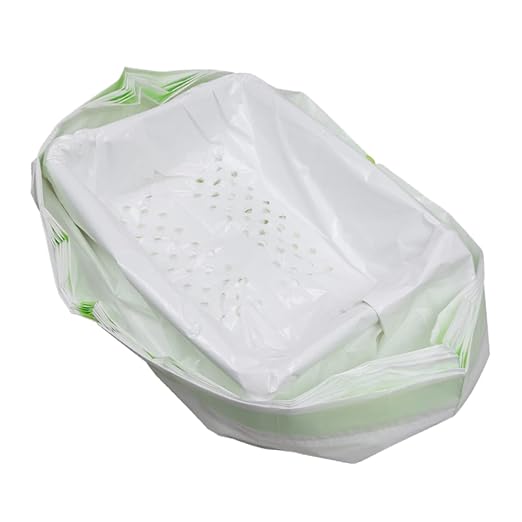 HANABASS 21pcs Cat Litter Filter Pouches Cat Waste Disposal Bags - Image 7