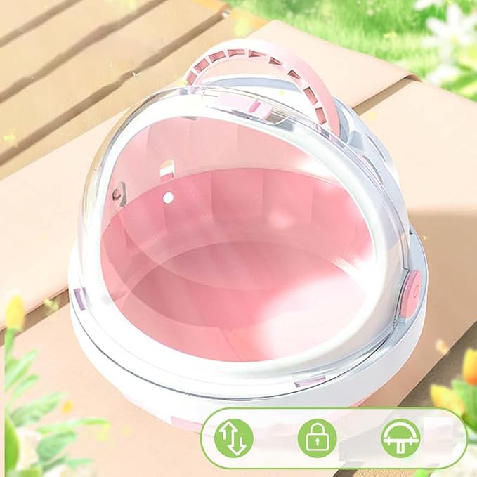 Guinea Pig Carrier Cage with Water Bottle, Portable Hamster Travel Carrier - Image 3