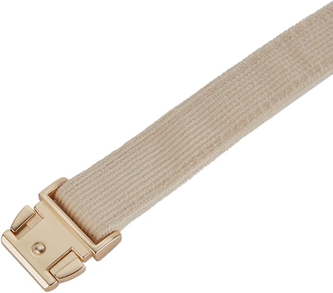 Soft Cotton Dog Collar with Metal Buckle Adjustable Heavy Duty Comfy Corduroy - Image 6