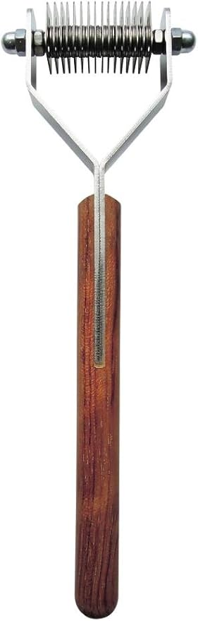 Mars Coat King Dematting Undercoat Grooming Rake Stripper Tool by MarsCoatKing