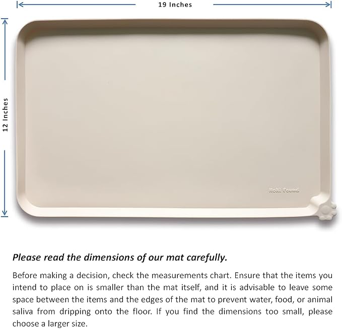 Hoki Found Silicone Pet Food Mat Tray - Image 5