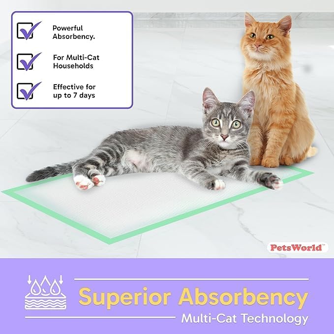 PetsWorld Universal Fit Multi-Cat Pad Refills - Image 4