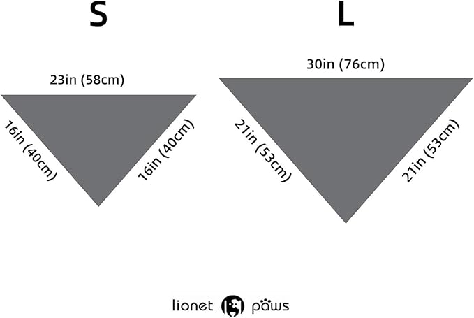 Lionet Paws Christmas Dog Bandana Washable Cotton Handkerchief Scarf Triangle - Image 6
