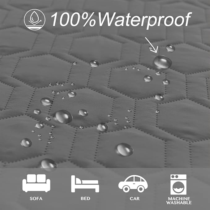 Waterproof and Non-Slip Dog Bed Cover and Pet Blanket Sofa Pet Bed Mat ，car - Image 2