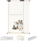 Lumizone Extra Tall Cat Gate 61.02" High Pressure Mounted Extra Wide by Lumizone