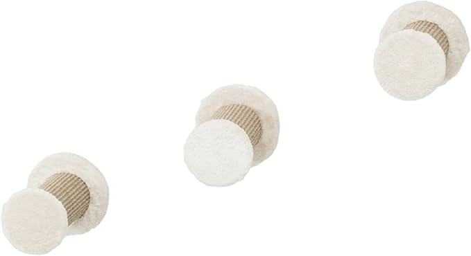 TRIXIE Wall Mount Cat Tree Steps Set | Brown | 3 Steps | Cat Furniture 49915 - Image 2