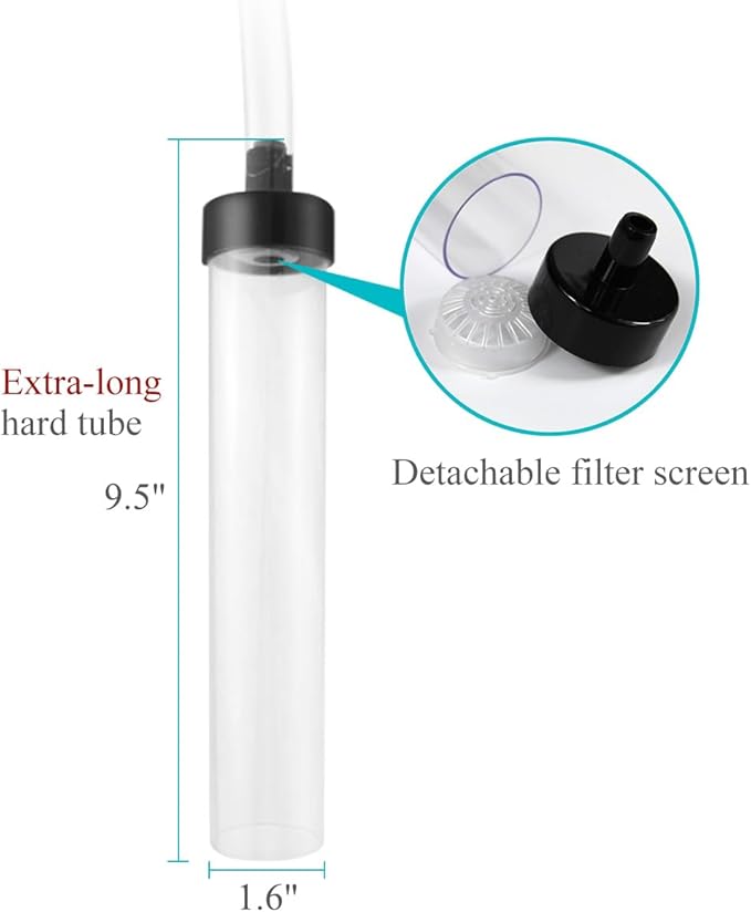 7ft Aquarium Siphon Vacuum Cleaner - Image 3