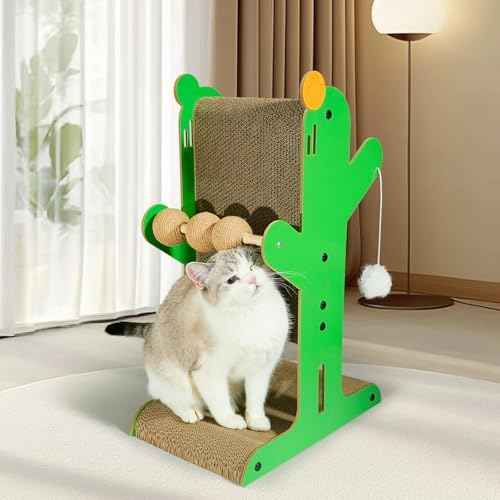 YEMOO Cat Scratcher, Double-Sided Cat Cardboard Scratcher, T Shaped