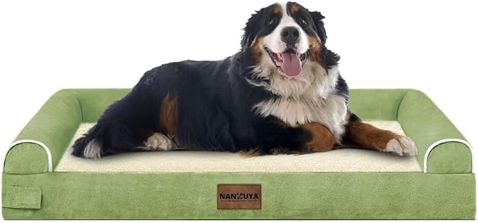 Large Dog Bed Orthopedic Washable: Jumbo Dog Bed Bolster Extra Large Dogs Egg - Image 8