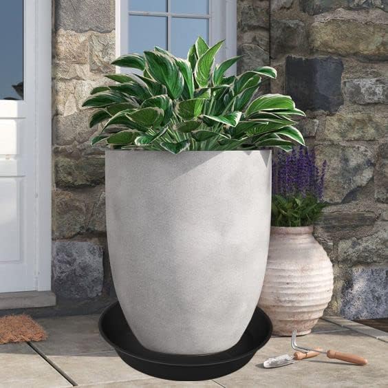 2 Pack of 16 17 inch Plant Saucer, 2.3" Depth, Plant Trays - Image 3