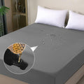 Waterproof Mattress Protector Queen, Fitted Sheet Style Breathable Mattress by OHANO