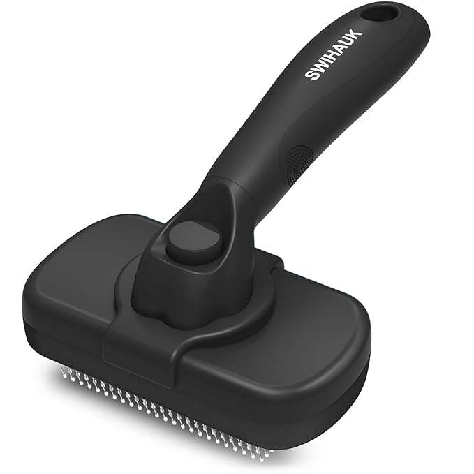 Swihauk Self Cleaning Slicker Brush by swihauk