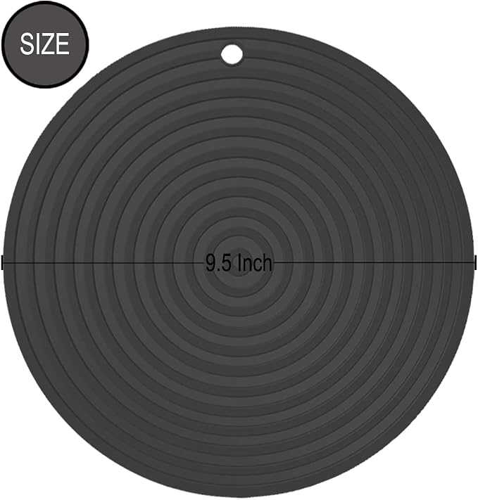 2 Pack Silicone Pet Food Mat, Small Rubber Mat - Image 4