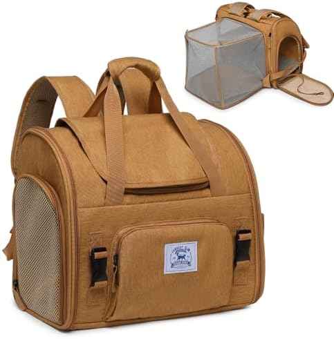 Pet Backpack Carrier for Small Dogs Medium Cats, Puppies,Breathable
