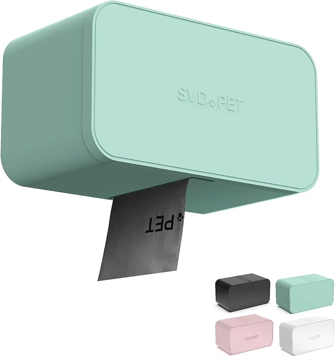 SVD.PET Dog Poop Bag Dispenser, Wall Mount Waste Bag Dispenser by SVDPET