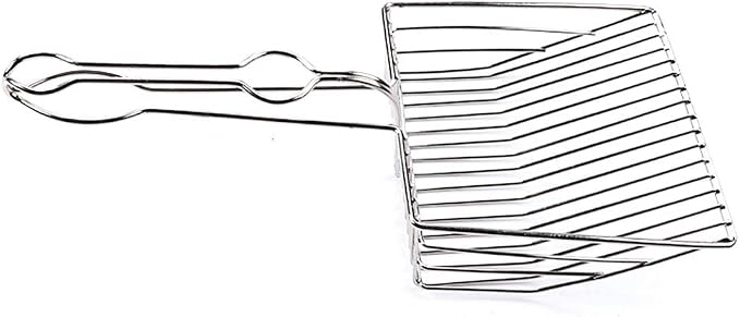 Cat Litter Scoop, Durable Metal Pet Kitty Kitten Sifter Heavy Duty - Image 2
