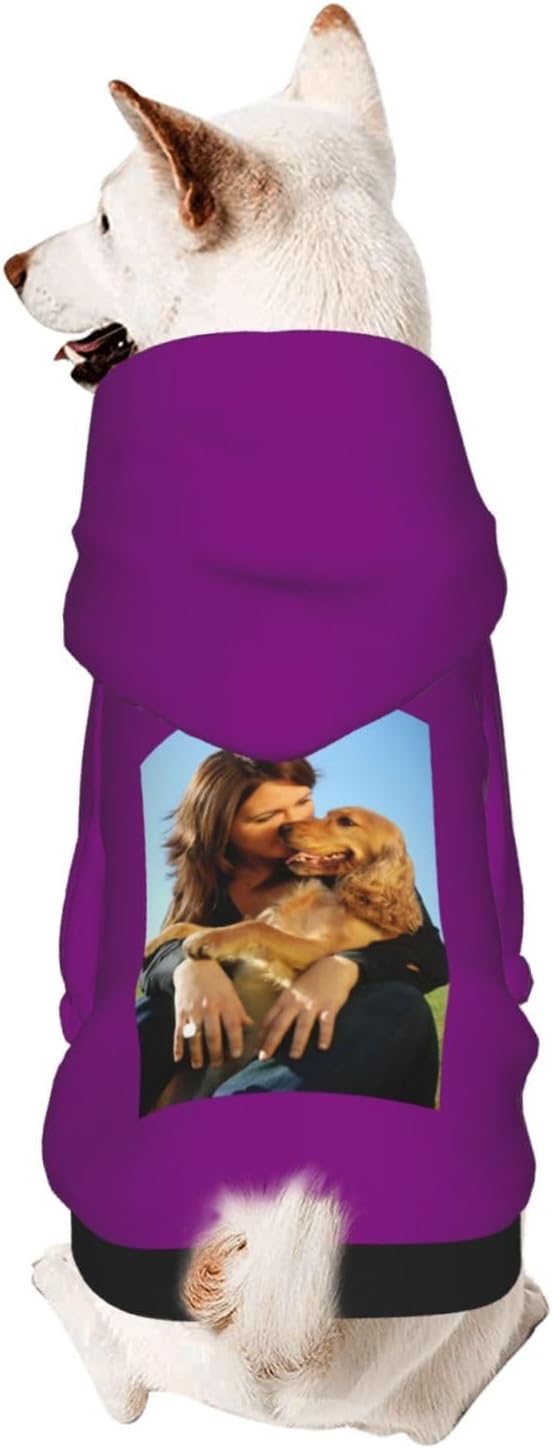 Custom Dog Hoodie Add Your Design Soft & Warm Personalized Photo Text Logo Name - Image 4