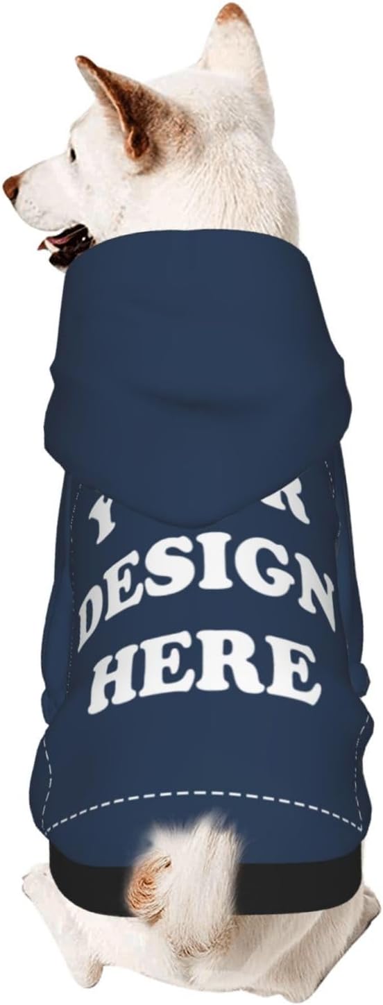 Dog Costume, Custom Dog Hoodie, Dog Name Costume Holiday Pet Pajamas Outfit by KMITBPN