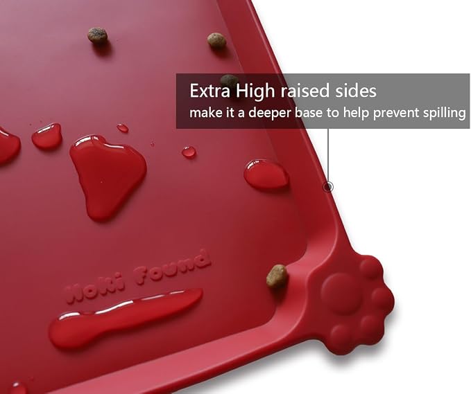 Hoki Found X-Large Silicone Non Slip Pet Feeding Mats - Image 2