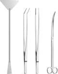 4Pcs Aquascaping Tools, Jeimier Aquascape Kit, Long and Strong Aquarium Tweezers by Jeimier