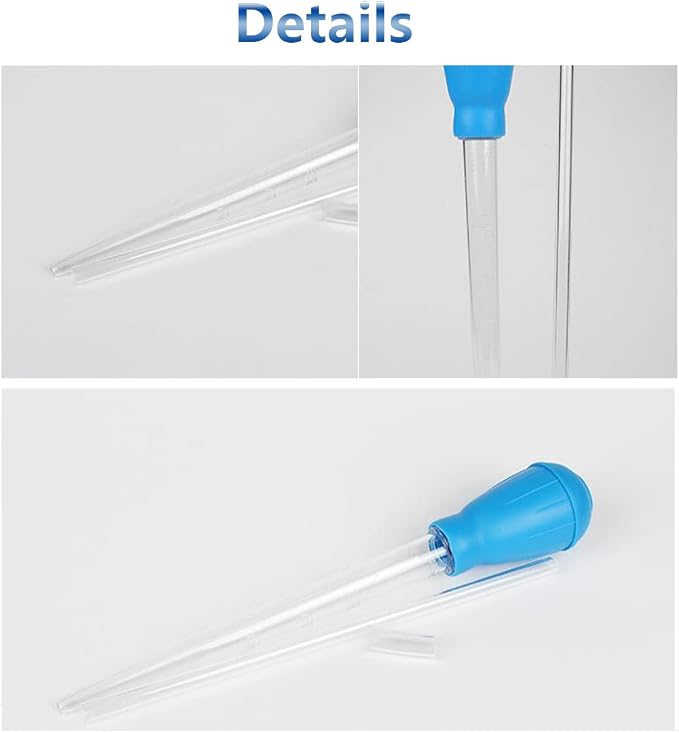 Fish Tank Cleaning Tools, Mini Manual Fish Tank Water Changer Aquarium Dropper - Image 3