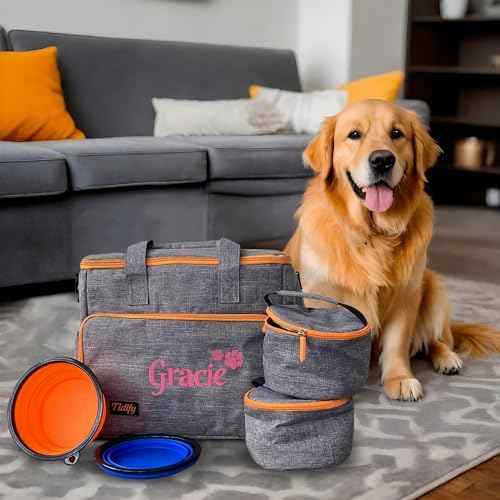 Customized Dog Travel Bag - You Name It and We Make It, Your Own