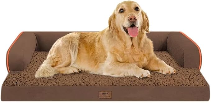 Large Dog Bed Orthopedic Washable by Mekiy