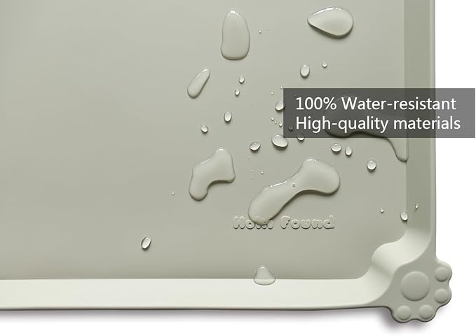 Hoki Found L Silicone Non Slip Pet Dog Cat Bowl Mats - Image 3